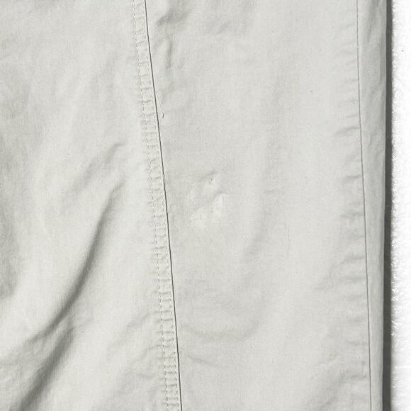 JM COLLECTION Capri Pants Straight Leg Relaxed Fit High Rise Khaki Sz 12Petite - Picture 4 of 9